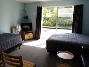 Unit 8, the family studio, sleeping area